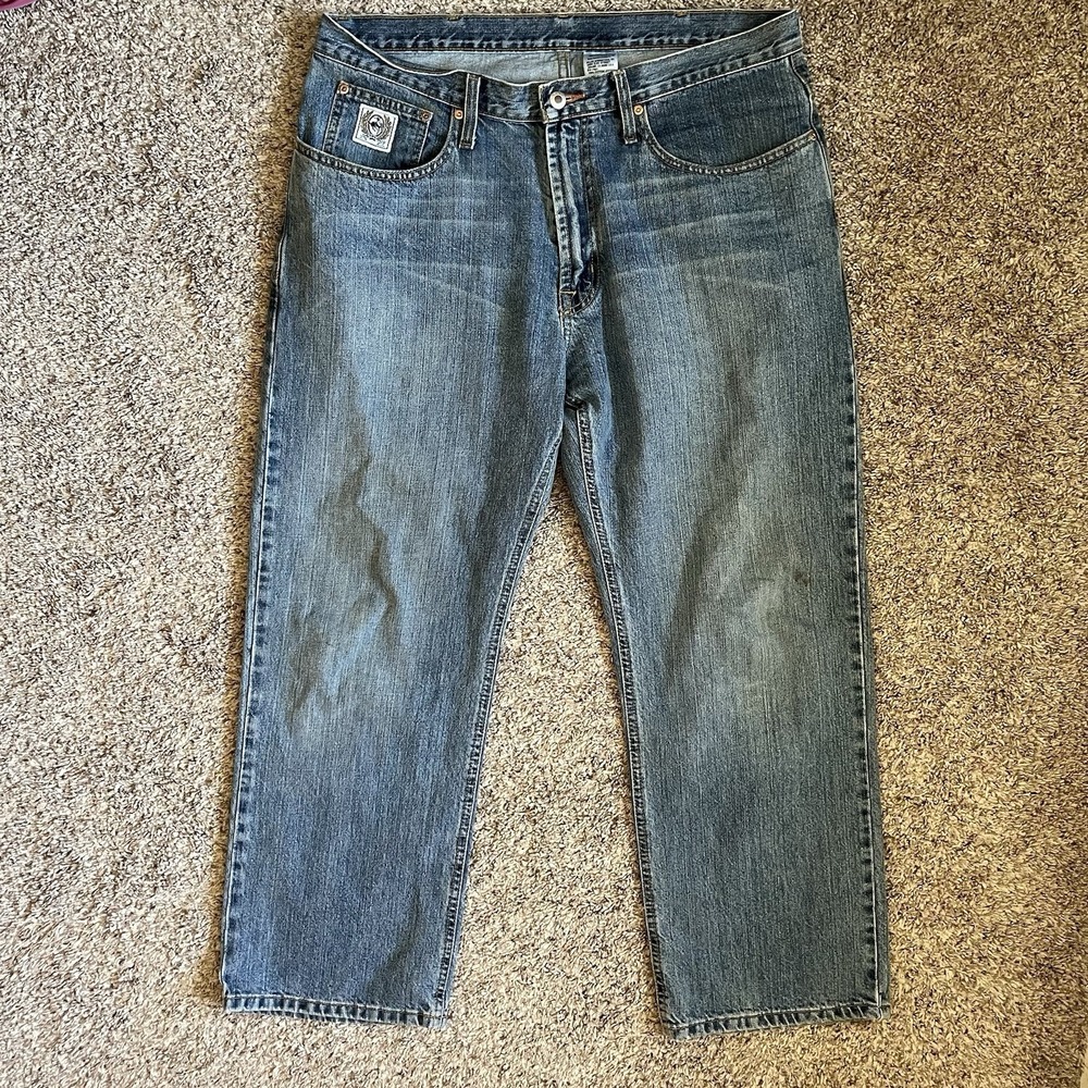 CINCH Jeans Men's 36x30 Straight Leg Denim Cowboy